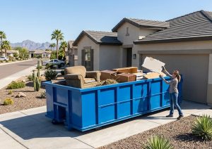 Benefits of 15 Yard Dumpster Rental in Phoenix Homes